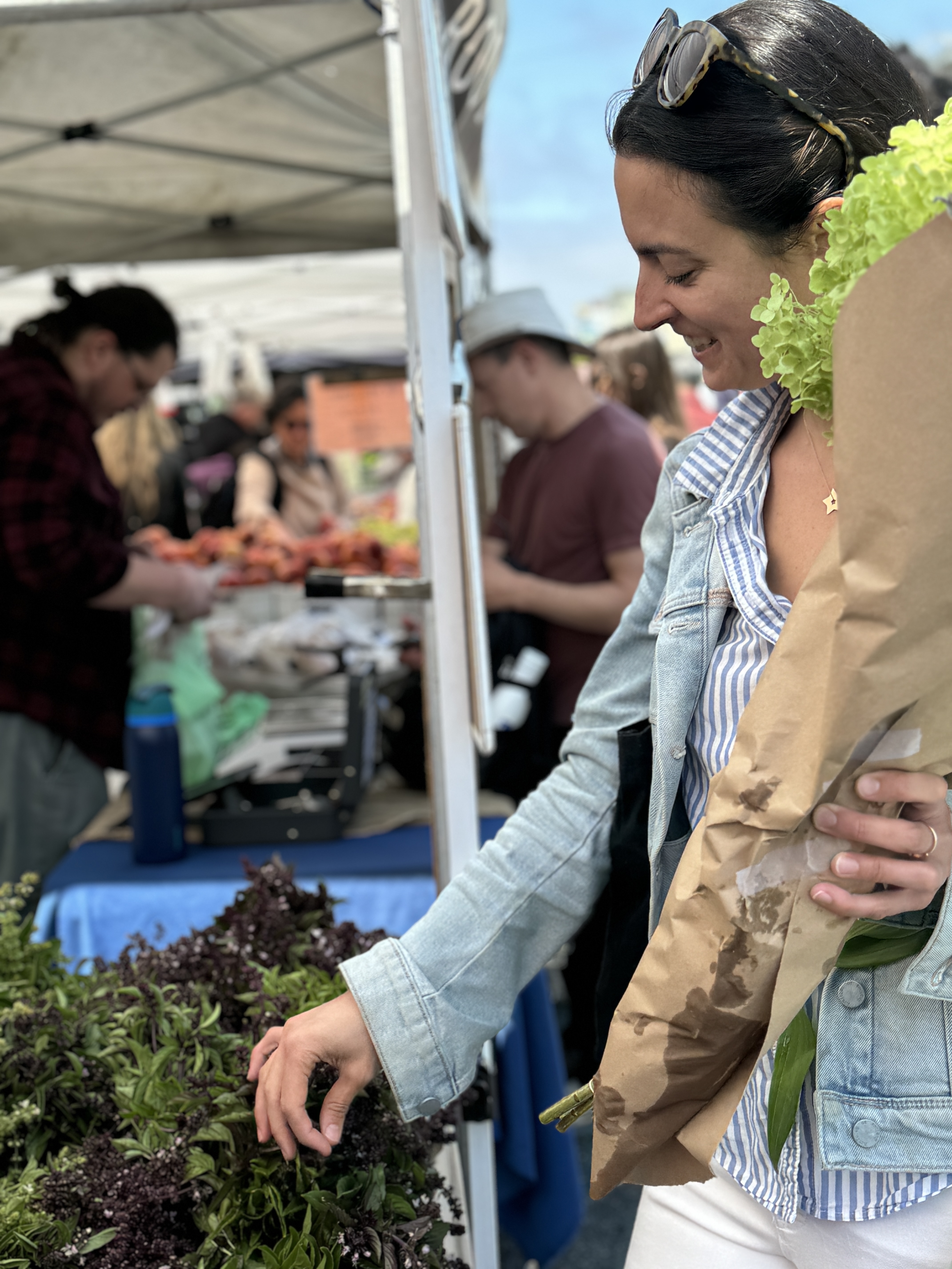 Farmers market flowers